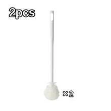 2pcs Silicone Cup Brush, Long Handle Household Brush, No Dead Angle, Silicone Bottle Brush, Bottle & Cup Brush, Suitable For Water Bottles, Tea Cups, Grooves Cleaning Supplies, Cleaning Tools - Multicolor - View 12