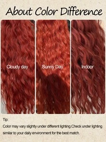 26-Inch Water Ripple Curly Wig Ponytail, Synthetic Ponytail, High-Temperature Silk, Suitable For Women To Wear When Going Out Or Attending Parties - Multicolor - View 7