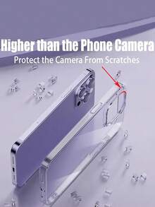 Ốp lưng điện thoại silicon trong suốt tương thích với iPhone, ốp lưng điện thoại silicon đen chất lượng cao mới - Siêu mỏng, chống sốc, chống trầy xước, cảm giác mềm mại, nhẹ, bảo vệ tốt, phiên bản quốc tế, không phải phiên bản nội địa. - Trong sáng - Xem 6