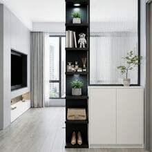 Tomnk 7 Tier Wall Mounted Shelf Unit, Floating Shelves, Wall Shelf For Home Decor Organizer Display, Wall Decor For Living Room, Bedroom, Office - 彩色 - 查看 8