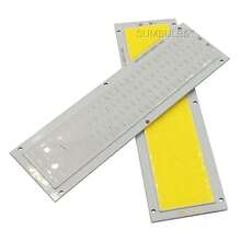 120x36MM 12W COB tira de luz LED bombilla lámpara 12V 1300LM azul cálido Natural blanco frío matriz COB para luces de trabajo OZU5 - Blanco Frío 6500K - Ver 4