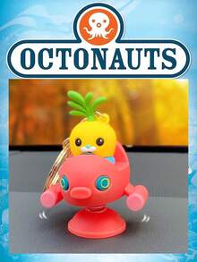 Figur Mobil Ritme Pasukan Bawah Air OCTONAUTS Mainan Anak Gantungan Kunci Aksesori Tas Sekolah Hadiah Liontin PVC Hadiah Tas Sekolah Siswa Figur Mobil Konsol Tengah Kuda Gemerincing Barang Dekoratif Dekorasi Gantung - MultiWarna - View 9