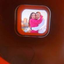 1 Piece, Handcrafted Retro-Style Slide Projector, Red/Black/Film Slides, Custom DIY Viewfinder, Valentine's Day/Anniversary/Wedding/New Year/Party Customized Photo Gifts, Nostalgic Keepsakes, Birthday, Anniversary, Valentine's Day/Thanksgiving/Mother's Day/Father's Day Gifts, Retro Couple Keepsakes, Wedding Gifts, And Other Customized Photo Gifts. - Multicolor - View 3