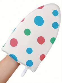1pc Of Tulip/Polka Dot Pattern Mini Ironing Board,Handheld Ironing Board,Hanging Ironing Pad,Ironing Glove,Small Ironing Stool/Ironing Board. - Multicolor - View 10
