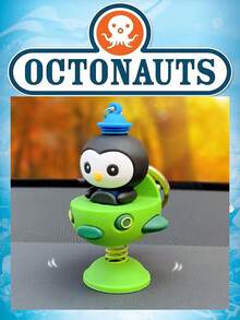 Figur Mobil Ritme Pasukan Bawah Air OCTONAUTS Mainan Anak Gantungan Kunci Aksesori Tas Sekolah Hadiah Liontin PVC Hadiah Tas Sekolah Siswa Figur Mobil Konsol Tengah Kuda Gemerincing Barang Dekoratif Dekorasi Gantung - MultiWarna - View 6