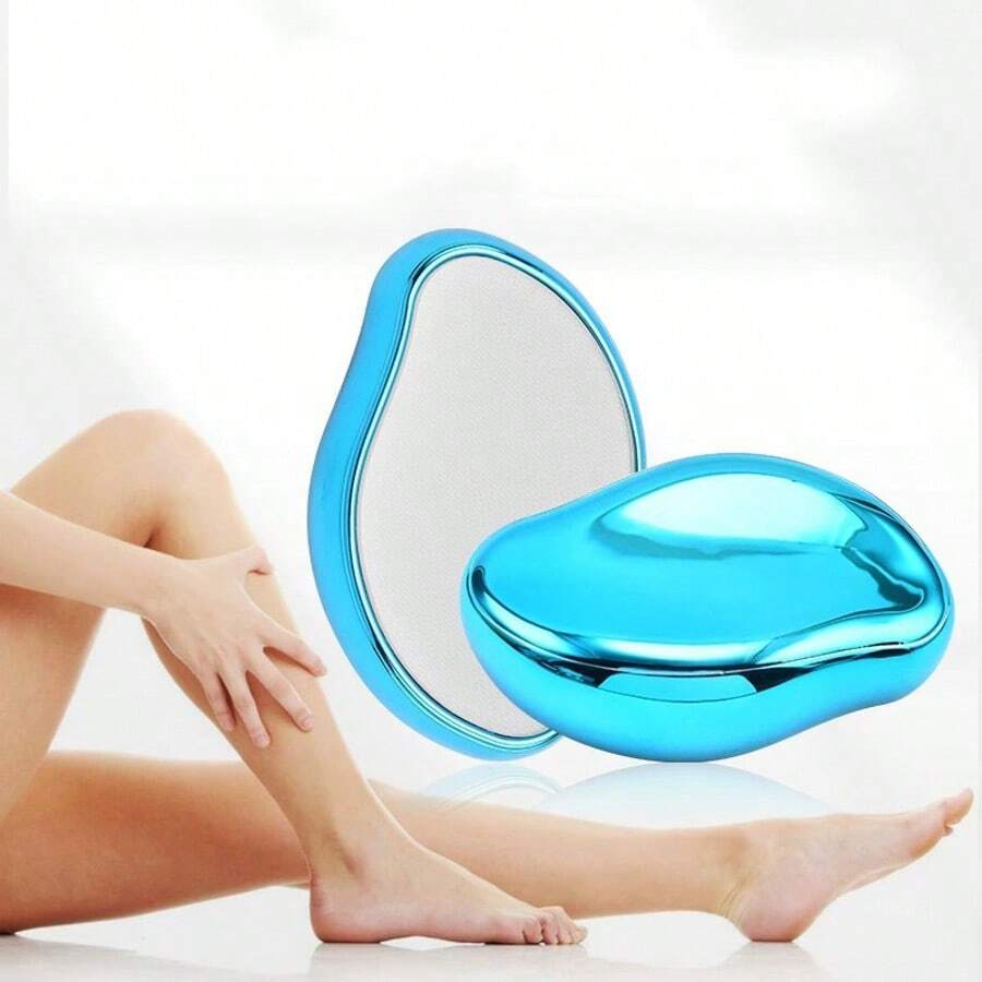 Nano Glass Depilling Device, Manual Physical Painless Hair Removal, Exfoliating Dead Skin, Non-Irritating - Upgraded Version - View 1