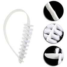 1支柔性长窄清洁刷，适用于洗衣机滚筒、厨房、浴室缝隙、热水器清洁，多用途 - 彩色 - 查看 9