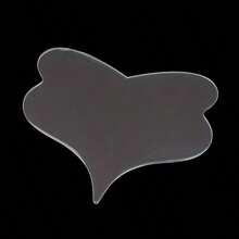 可重复使用硅胶抗皱提拉胸贴 - 隐形护肤胸贴，抗皱护理贴，羽毛形胸贴，可重复使用心形抗皱光滑胸贴 - 彩色 - 查看 4