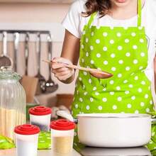 3 Pack Salt And Pepper Pots Salt And Pepper Shakers In A Range Of Sizes Pepper Set For Home Camping Picnics Lunch Boxes Transparent Salt Pepper Set - As Pic - View 5