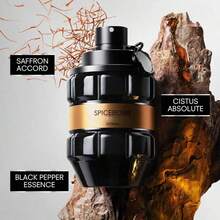 Spicebomb Extreme Bomb Perfume, 3.04 Ounces, Combines Sweet Vanilla, Rich Floral Fragrance And Warm Oriental Spices, Standing Out And Becoming The Highlight. It Is Suitable As A Gift For Important Occasions Such As Halloween And . - Woody & Earthy - View 6