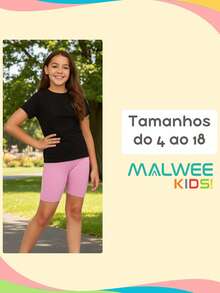 Teen Girls Shorts - 黑色 - 查看 8