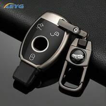 CLA GLA GLC GLK W176 W463 W251 A B C E S-Class W204 W211 系列汽車鑰匙殼 TPU 保護套配件 - 賓士A款 - 查看 8