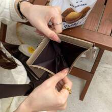 Minimalist Japanese Style Bifold Wallet, Multifunctional Clutch Purse, Unisex Card Holder & Coin Pouch - Multicolor - View 6