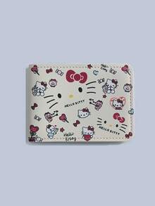 Sanrio Hello Kitty Double Card Holder, Card Organizer, Multi-Slot Driving License And Vehicle Registration Document Folder, Adorable And Charming Pattern Design, Adds Sweet And Elegant Style To Your Documents, Suitable As A Holiday Gift - Multicolor - View 10