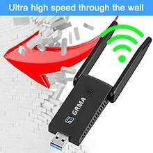 2.4G WiFi Signal Booster - Home Office Portable USB Powered High Power WiFi Extender, Eliminate Dead Angle, Direct Plug And Play Indoor Wireless Network Amplifier, Vertical Antenna Design - bộ chuyển đổi không dây - Xem 6