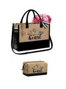 教师主题手提袋套装，含礼品 - 彩色 - 查看 16