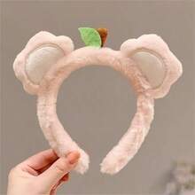 3个装 2026新款可爱卡通羊毛摩卡棕熊耳朵发箍 - 完美礼物、生日礼物、理想礼物、惊喜礼物、节日礼物、情侣礼物、万圣节礼物、圣诞礼物、游戏玩家礼物 - 彩色 - 查看 9