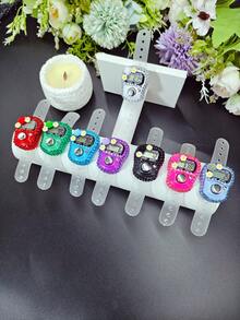 1 pièce Compteur de tally en forme de fleur, pour la prière quotidienne, la pratique de l'apprentissage, offrir à des amis et à la famille, cadeau de fête - Multicolore - Voir 11