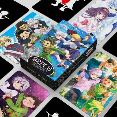 60 tarjetas LOMO + 32 pegatinas, tarjetas fotográficas de alta definición, coleccionables, mercancía de fans, artículos de anime, pequeños regalos, regalos de San Valentín, Navidad y decoraciones