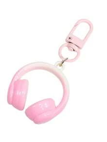 1pc 3D Headphone Keychain, Minimalist Cute Cool Sophisticated Pendant, Creative Backpack Decor, Best Friend Gift - Multicolor - View 10