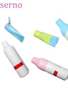 Silicone Anti-Leakage Bottle Caps, Silicone Bottle Cap Accessories, Travel Essentials, Toiletry Anti-Leakage Caps - Multicolor - View 4