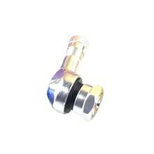 Para piezas de llanta, 1 Uds., vástagos de válvula de motocicleta, llanta, ángulo de 90 grados, válvula de aleación de aluminio, tapas de válvula sin cámara para neumático de rueda QBFJ - Negro - Ver 11