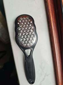 1 pieza Lima de pies profesional de acero inoxidable - Elimina callosidades y piel muerta, lijado anti-salpicaduras, resuelve problemas de los pies como callosidades y piel muerta fácilmente - Multicolor - Ver 10