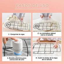 Bolsas Al Vacio Ropa Bolsa Para Colgar Ropa Al Vacío 6 Pieza - por defecto - Ver 2