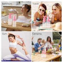 Travel Bottle Set, Portable Reusable Travel Accessories, Leak-Proof Travel Containers For Shampoo, Conditioner, Lotion And Liquid - Multicolor - View 11