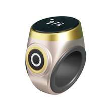 OLED显示屏计数戒指，硅胶可调节戒指，TYPE-C接口，适用于祈祷计数、计数、念珠计数、电子念珠计数、电子念珠戒指、计数手指、念珠计数戒指 - 混色 - 查看 15