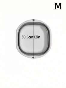 1/3 sztuki przenośnej składanej umywalki, umywalki do warzyw, umywalki do kąpieli stóp. Łatwe w czyszczeniu, lekkie i składane. Nadaje się do domu, akademika i na kemping. Może służyć jako zlew kempingowy, umywalka do prania, wiadro na wodę, pojemnik na wodę, umywalka do mycia owoców i warzyw, a także jako środek czyszczący. Gruba plastikowa składana umywalka do kąpieli stóp i umywalka, niezbędna na powrót do szkoły. Składana umywalka, zestaw składanych umywalek. Wystrój łazienki. - szary - Zobacz 17