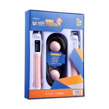 1根无线跳绳，智能计数，女性健身减肥有效燃脂锻炼工具 - 彩色 - 查看 17