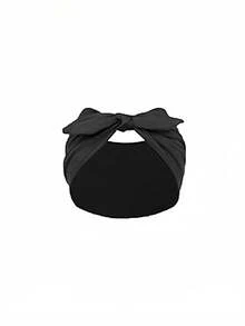 Bow Wide Headband Elastic Headscarf Non-Slip Headband Women's Sport Headband For Yoga Fitness Outdoor Sports Casual Vacation Hair Yoga Gym Accessories Fitness Equipment Workout Sets Summer Outfits For Women Camping Polka Dot - Multicolor - View 15
