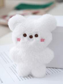 5 piezas Decoración colgante de peluche de oso de peluche de dibujos animados, adecuado para el Día de San Valentín, fiesta de graduación, caja de regalo de cumpleaños, decoración de fiesta de boda, decoración DIY de fiesta de cumpleaños, Navidad, recuerdos de fiesta infantil, regalos para niños, oso de peluche - Multicolor - Ver 4