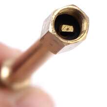 Tapa de válvula de neumático de rueda de latón, extensión de vástago de neumático, extensor de poste ZPQL - 140 mm - Ver 6