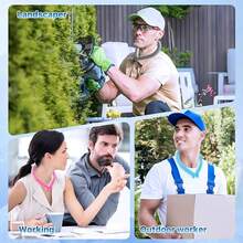 1个夏季降温冰袋，可穿戴悬挂式冰颈套，降温颈部套，适用于18°C/64°F的炎热夏季，轻便可重复使用的PVC材质，冷冻凝胶颈部冷却器，冰颈冷敷，适用于户外露营、骑行、跑步、健身、徒步旅行和其他夏季降温活动 - 顏色 - 查看 5