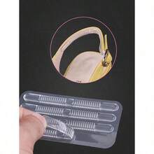 Pack Transparent Silicone Anti-Slip Strips For Heel Grips And Shoe Pads Avoiding Grinding Feet For Women High Heels Women Pumps, Accessories Gift Ideas - Clear - View 1