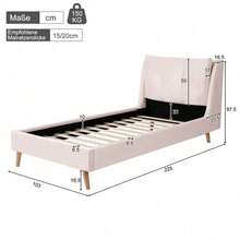 Bed Bases & Foundations - Pink + Velvet - View 5