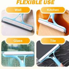 1Pc Strong Decontamination Window Scraper, Hand-Held Water Jet Cleaner For Windows And Glass - A - 查看 6