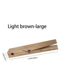 1pc Oversized Wooden Clothespin Towel Rack, Farmhouse Style Wall Mounted Towel Holder, Multi-Functional Home Laundry Decor, Towel Rack Or Hook | Bathroom Accessories Wall Decor - Nhiều màu - Xem 13