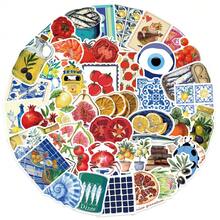 50 Pieces New Mediterranean Tomato Series Stickers - Waterproof DIY Decals For Journals, Water Cups & Phone Cases - 50PCS - View 2