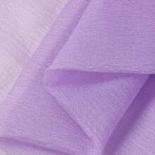 1pc Bubble Chiffon Fabric, Breathable Skin-Friendly Crinkle Texture, Suitable For DIY Spring/Summer Shirt & Dress Sewing - Multicolor - View 18