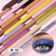 Pudaier 24 Colors Diamond Highlighter & Matte Pen - Long-Lasting, Waterproof, Smudge-Proof Eyeshadow For The Corners Of Your Eyes With A Glitter Effect - Perfect For Music Festivals, Parties And Everyday Makeup Use - #18 - View 8