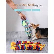 Juguete de masticación interactivo para entrenamiento y alivio del estrés, con compartimento para esconder comida para mascotas, suministros para mascotas - Multicolor - Ver 1