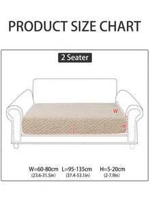 1pc Modern Minimalist Plush Sofa Slipcover, Non-Slip Durable Stretch Cover, Suitable For 1/2/3/4 Seater Sofa In Living Room/Bedroom, Pet-Friendly, Machine Washable - Nian Chu - Beige - View 11