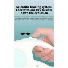 1pc Multifunctional Retractable Dog Leash - Multicolor - View 9