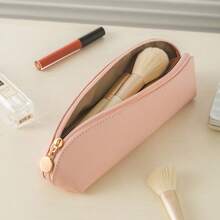 1pc Customized Name Text Makeup Bag, Makeup Brush Holder, Ins High-End Portable Waterproof Multifunctional Toiletry Bag, 2025 New Arrival - Multicolor - View 13