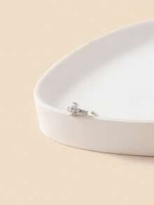 1 chiếc khuyên mũi hình thánh giá nhỏ đính đá Zirconia sáng bóng - Trang sức xỏ khuyên cao cấp - phong cách hình ảnh - Xem 8