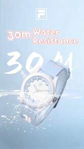 FILA FLS38-6653 Women's Sports Quartz Watch, Jelly-Like Design, Silicone Strap, Waterproof And Sweatproof, Stylish Campus Wear Item - Multicolor - View 4