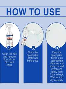 JUE FISH Sơn xịt tường, sửa chữa nhà cửa, che phủ vết bẩn, làm mới tường bằng lớp sơn bong tróc, sơn xịt/máy phun tự động tiện lợi, che phủ bụi bẩn và lớp sơn bong tróc, tự sửa chữa mà không cần dụng cụ chuyên nghiệp. Giao hàng ngẫu nhiên các mẫu mới và cũ. - C - Xem 3